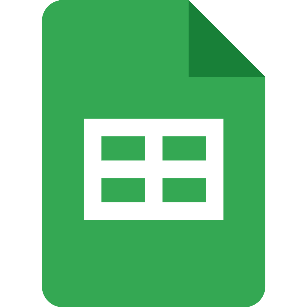 Google Sheets Google Sheets Logo